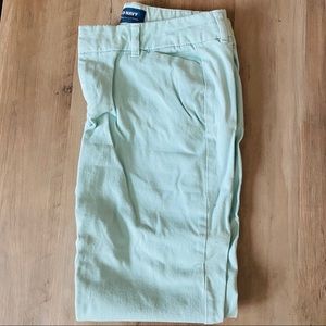 old navy mid rise pixie pants size 6